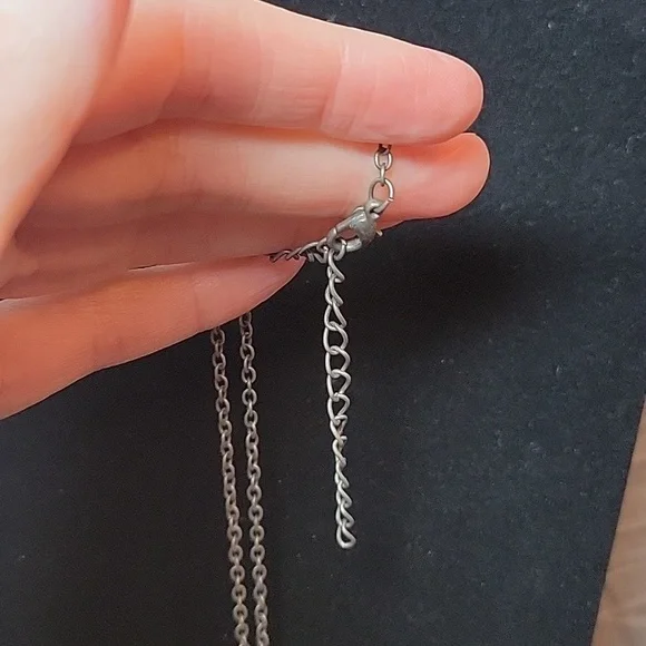 Owl Pendant Necklace in Silver Tone - Picture 6 of 6